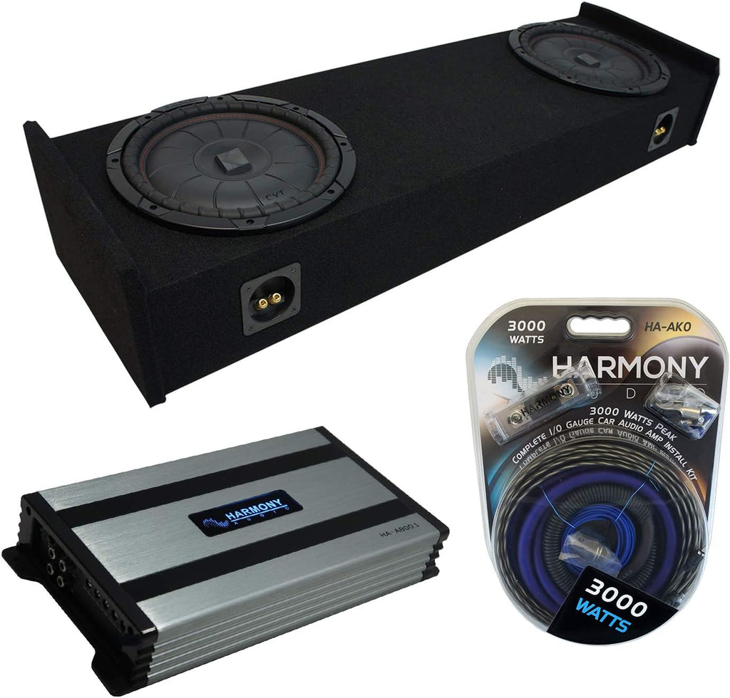 10 Custom Sub Box Enclosure with Amplifier N17622