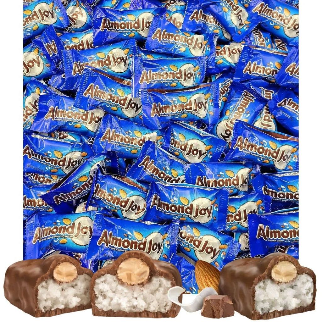 100 Individually Wrapped Pieces Coconut Almond Milk Chocolate Candy Bars X49920