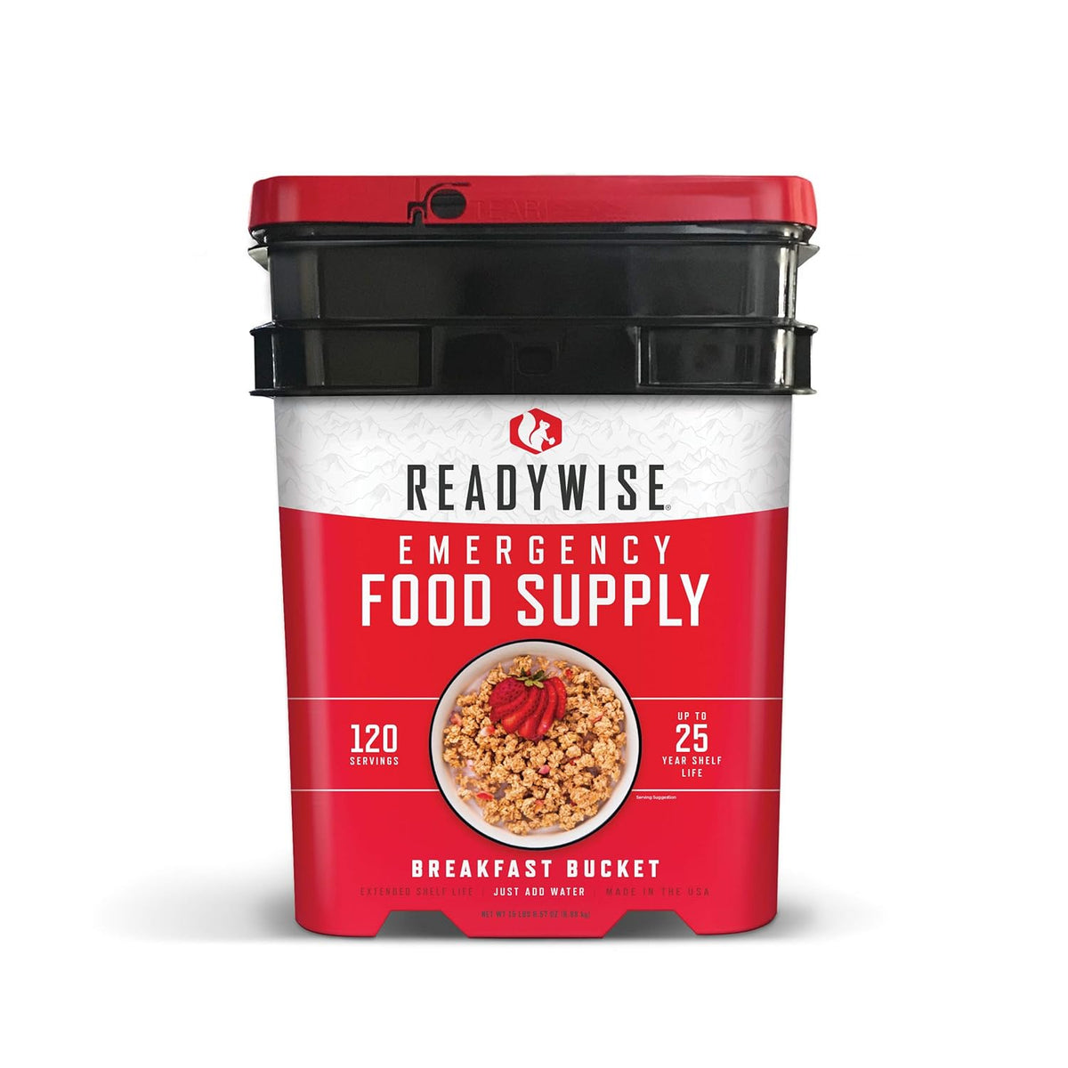104 Servings Freeze-Dried Emergency Food Supply Variety Pack A9110