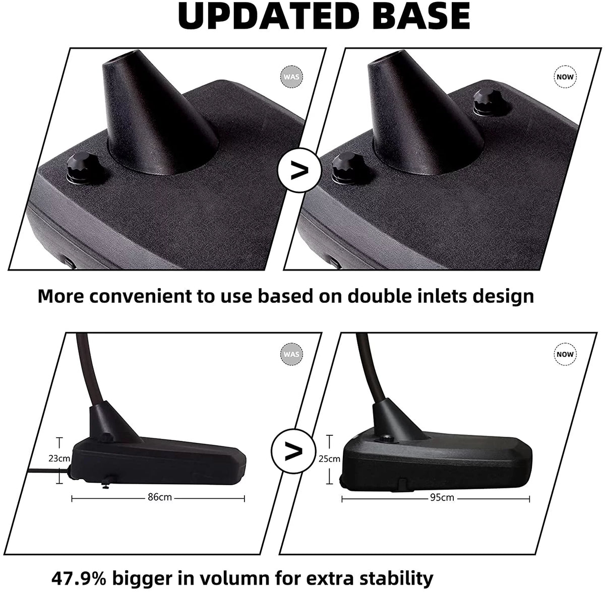11 FT Aluminum Offset Umbrella L470