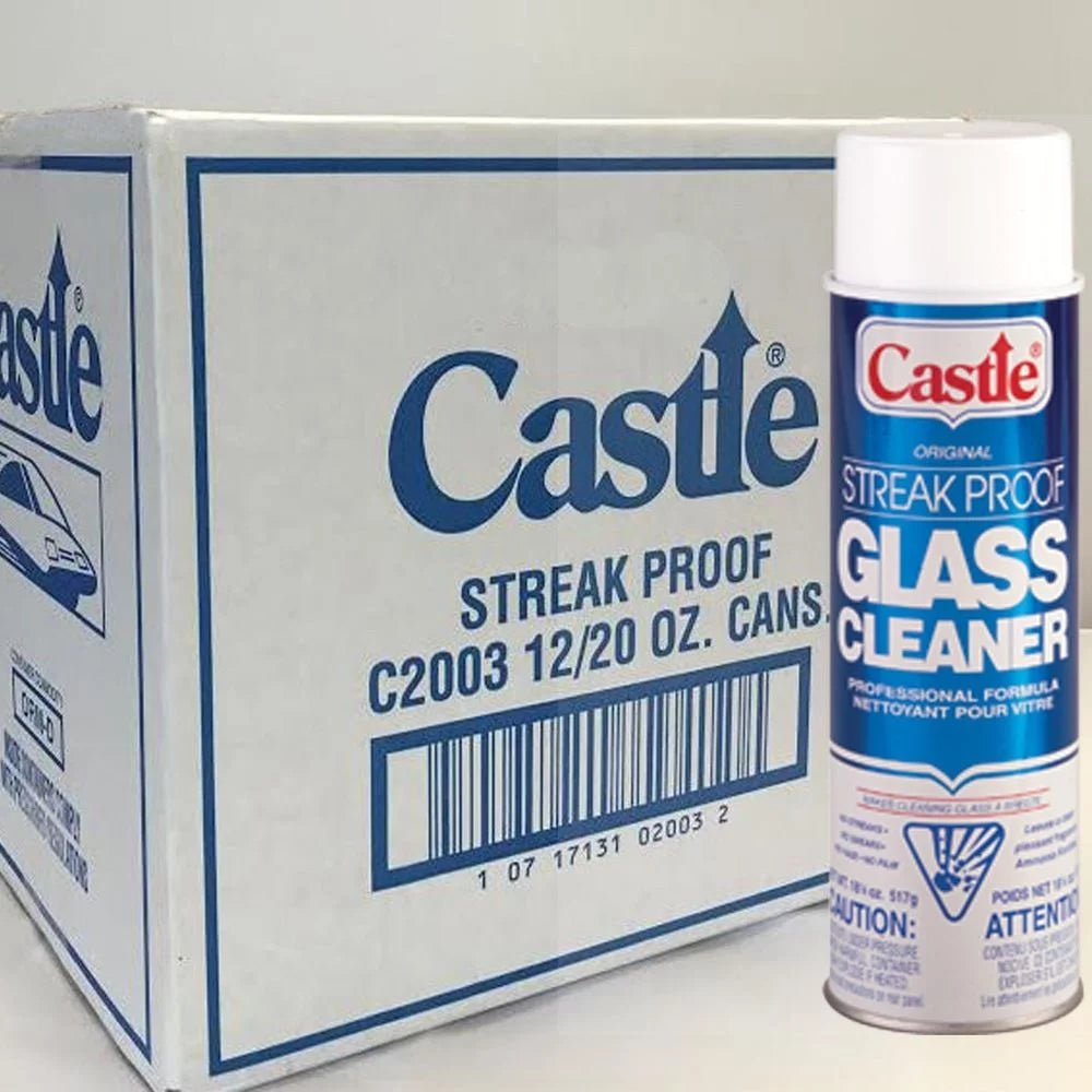 12-Pack Streak Proof Glass Cleaner N658618