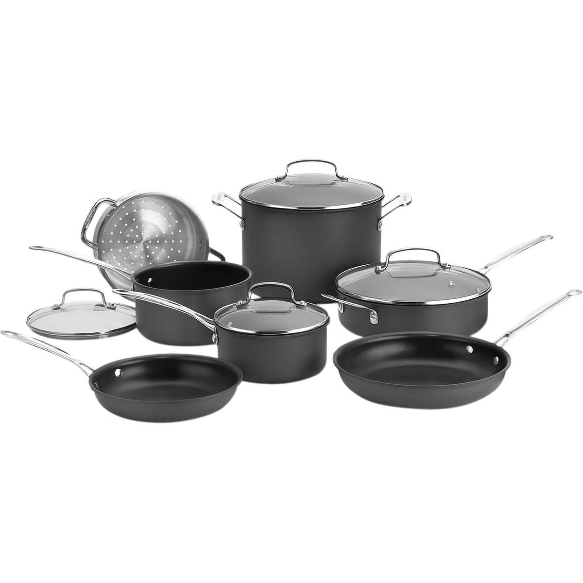 11 Piece Hard Anodized Cookware Set G75864