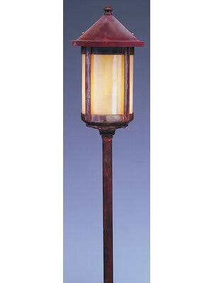 1-Light Pathway Light Satin Black Almond Mica U47601