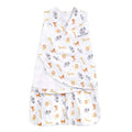 100% Cotton 3-Way Adjustable Wearable Blanket TOG 1.5 Baby Blue Newborn T5074