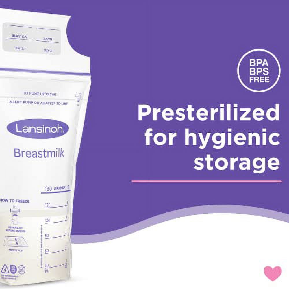 100 Count Breastmilk Storage Bags D53636