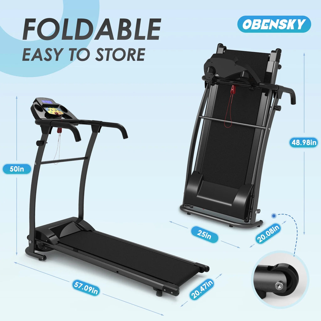 1000W Portable Foldable Treadmill X215