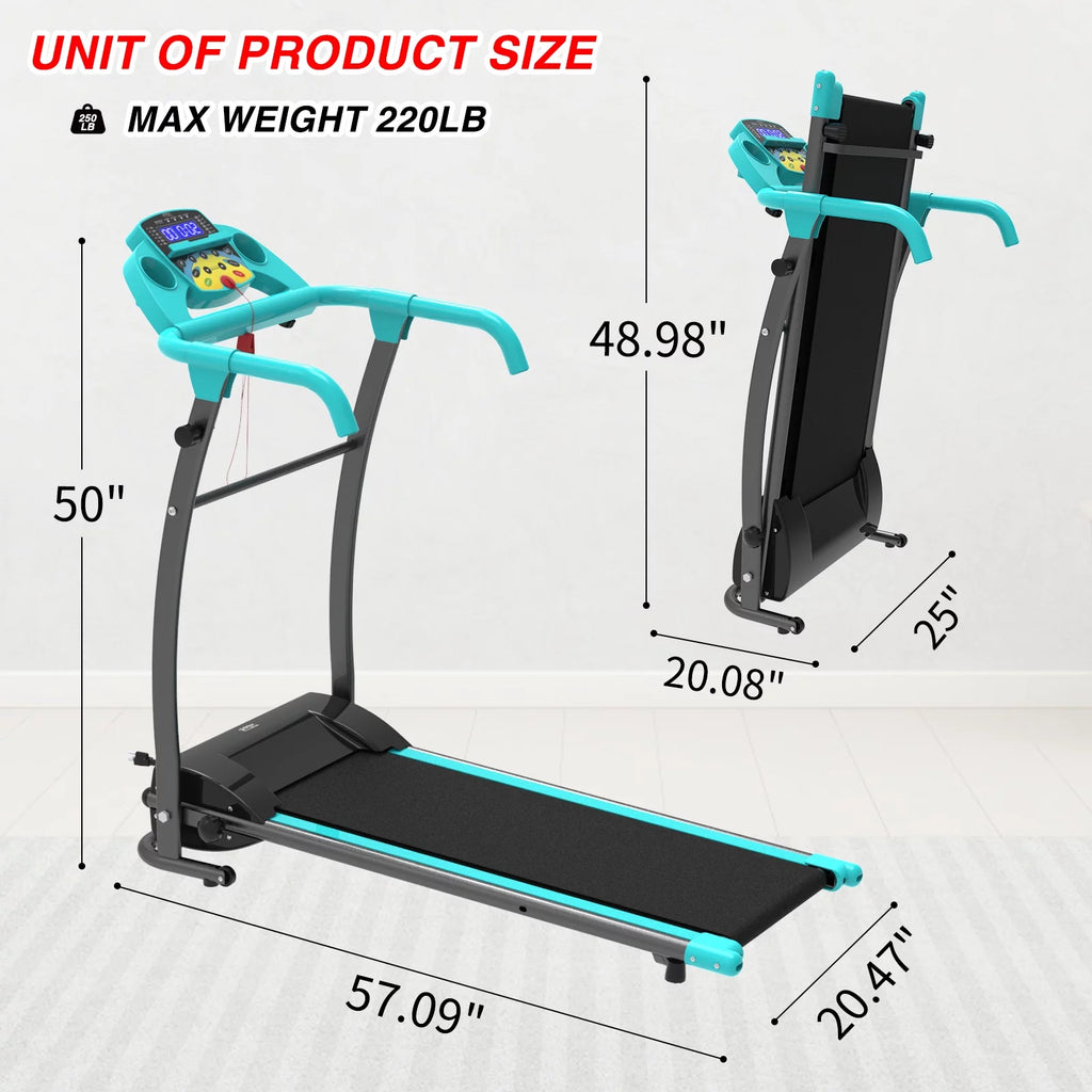 1000W Portable Foldable Treadmill X215