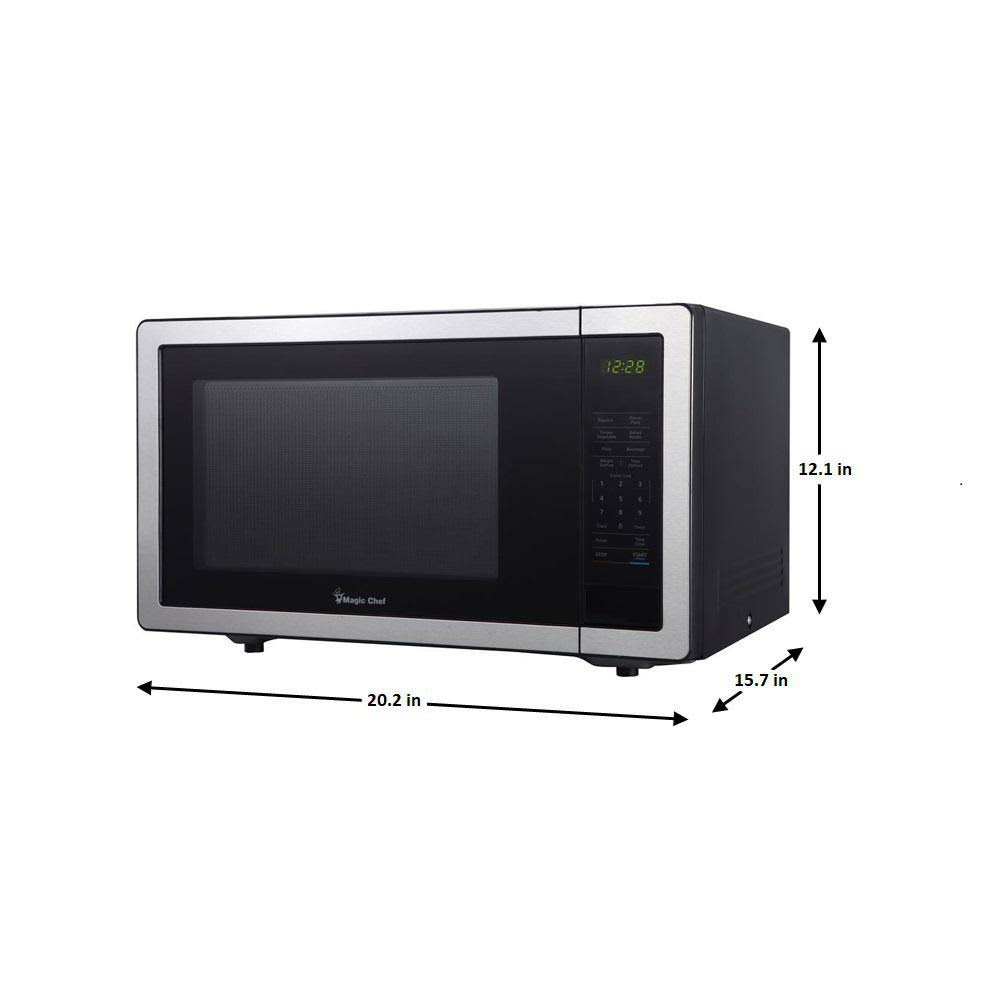 1.1 Cu. ft. Stainless Steel Countertop Microwave F127381