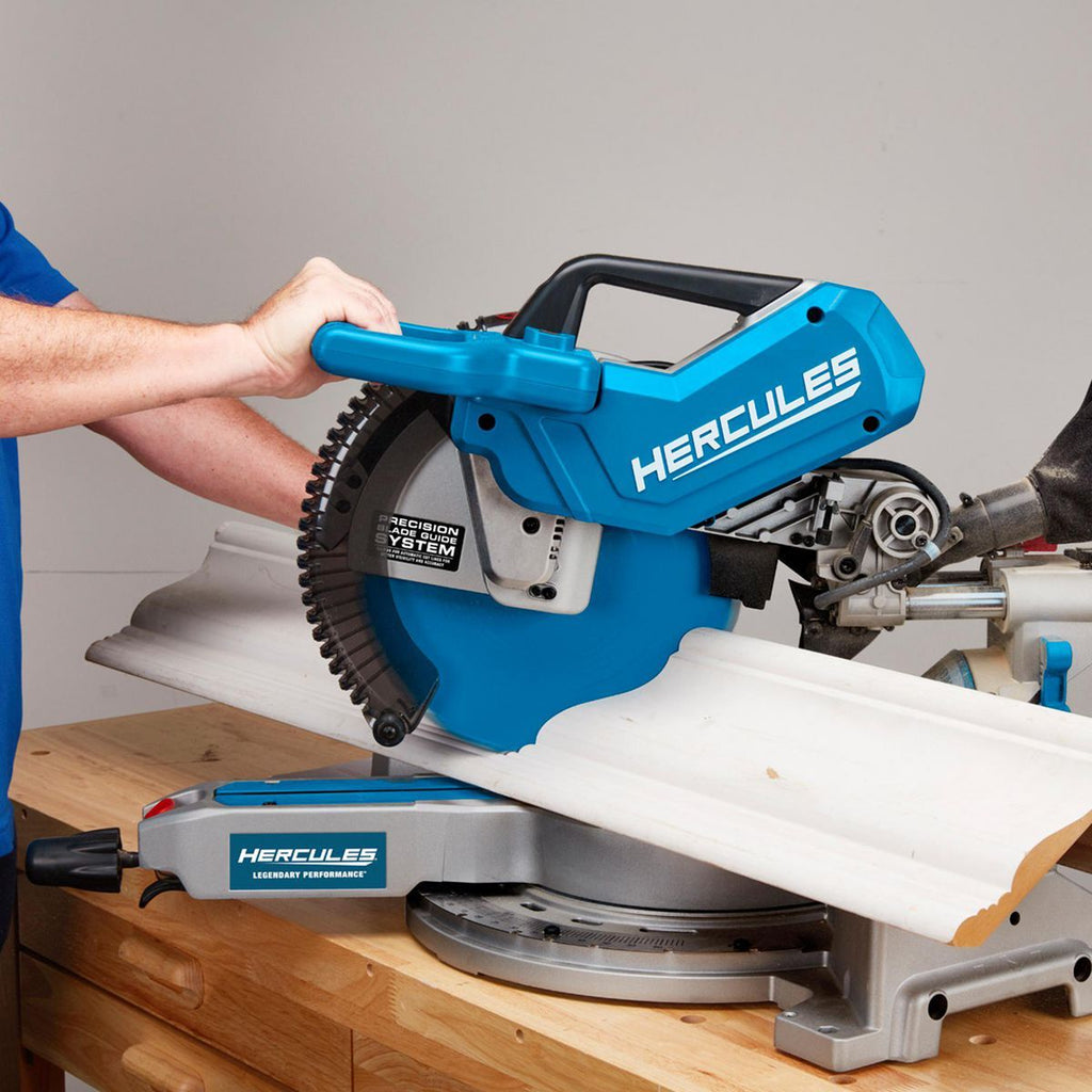 12 in. Dual-Bevel Sliding Compound Miter Saw B935390