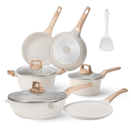 10 Pcs Non Stick Granitestone Cookware Set J62917