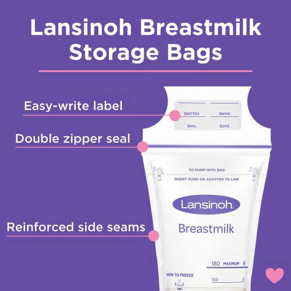 100 Count Breastmilk Storage Bags D53636