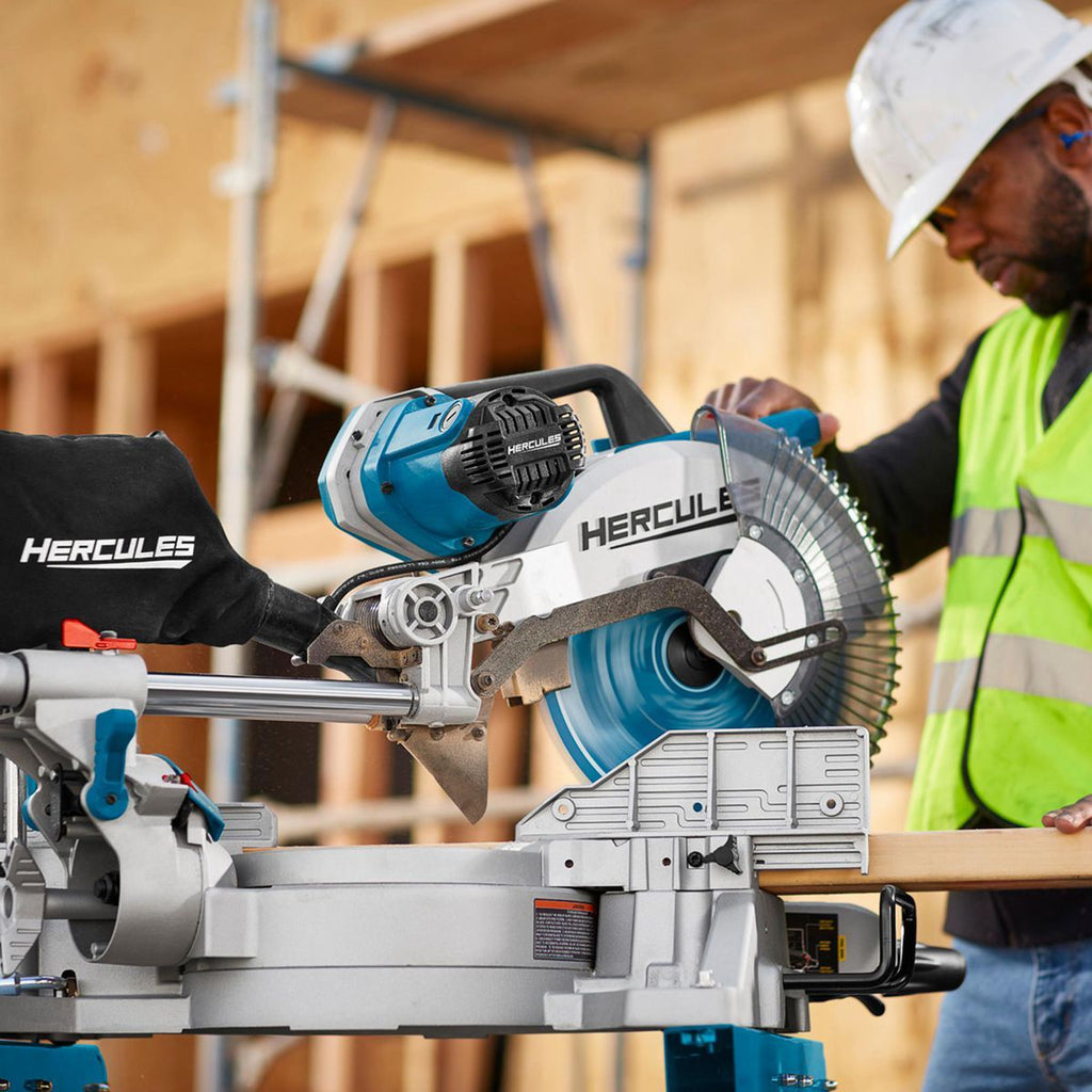 12 in. Dual-Bevel Sliding Compound Miter Saw B935390
