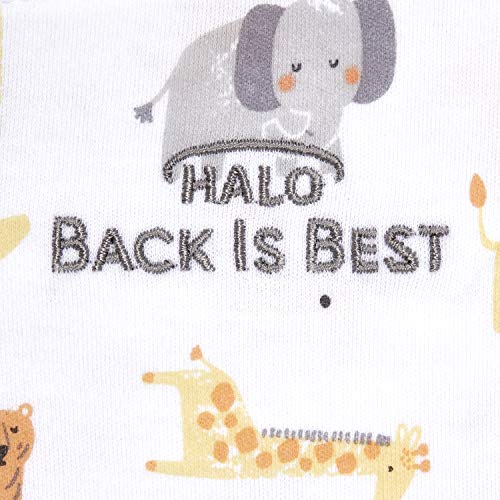 100% Cotton 3-Way Adjustable Wearable Blanket TOG 1.5 Baby Blue Newborn T5074