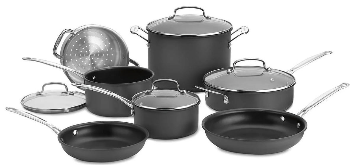 11 Piece Hard Anodized Cookware Set G75864